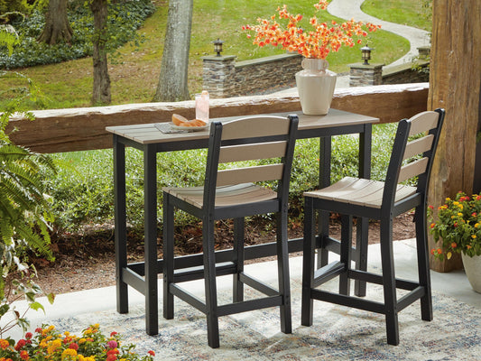 Shoreline Beach Counter Table Set (3/CN)