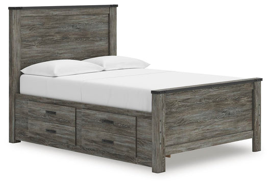 Frandern Full Panel Bed with Storage