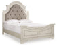 Realyn  Upholstered Panel Bed