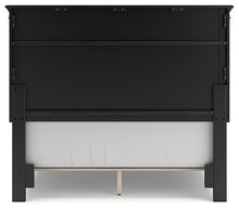 Load image into Gallery viewer, Lanolee Full Panel Bed with Mirrored Dresser
