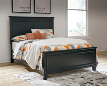 Load image into Gallery viewer, Lanolee Full Panel Bed with Mirrored Dresser
