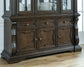 Maylee Dining Table and 6 Chairs with Storage