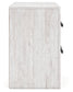 Cayboni Full Panel Bed with Nightstand
