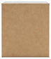 Cayboni Full Panel Bed with Nightstand