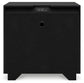 Londer California King Panel Bed with Mirrored Dresser, Chest and 2 Nightstands