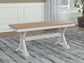 Purlaney Large Dining Room Bench