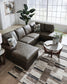 Castille Way 2-Piece Sleeper Sectional with Chaise