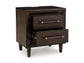 Dantenton Two Drawer Night Stand