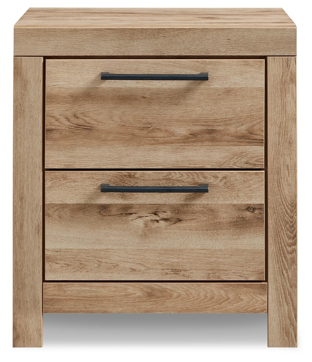 Hyanna Queen Panel Storage Bed with 2 Under Bed Storage Drawer, Dresser, Mirror, Chest and Nightstand