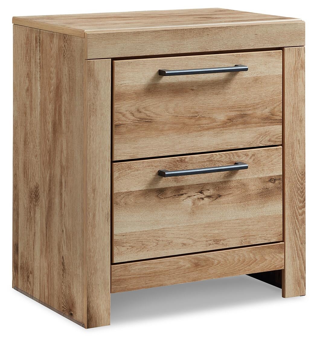 Hyanna Queen Panel Storage Bed with 2 Under Bed Storage Drawer, Dresser, Mirror, Chest and Nightstand