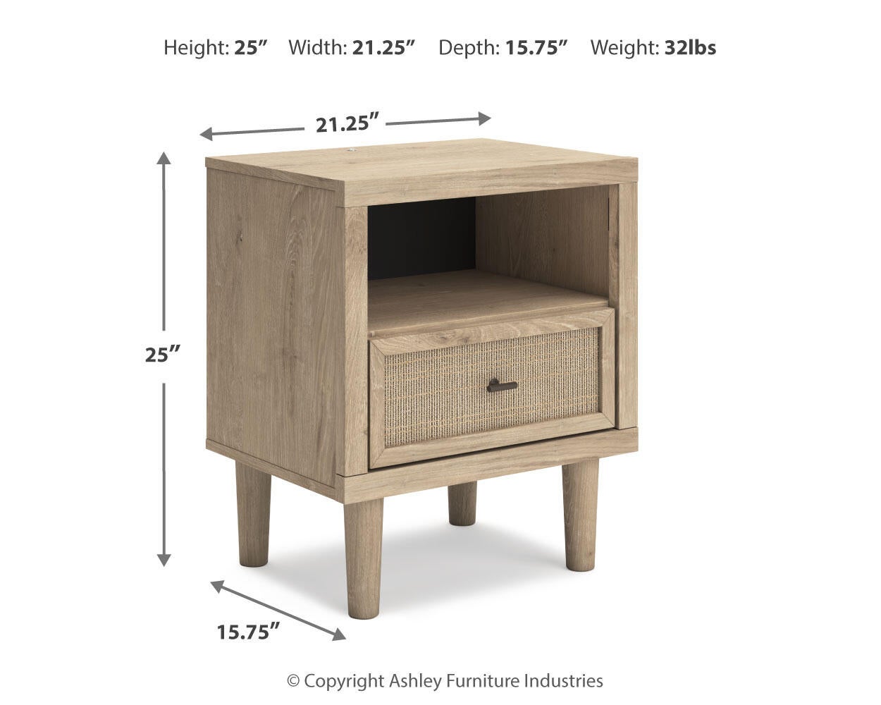 Cielden Queen Panel Headboard, Dresser, Mirror and Nightstand