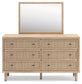 Cielden King Panel Headboard, Dresser, Mirror and Nightstand
