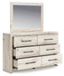 Lawroy Twin Panel Headboard, Dresser, Mirror, Chest and Nightstand