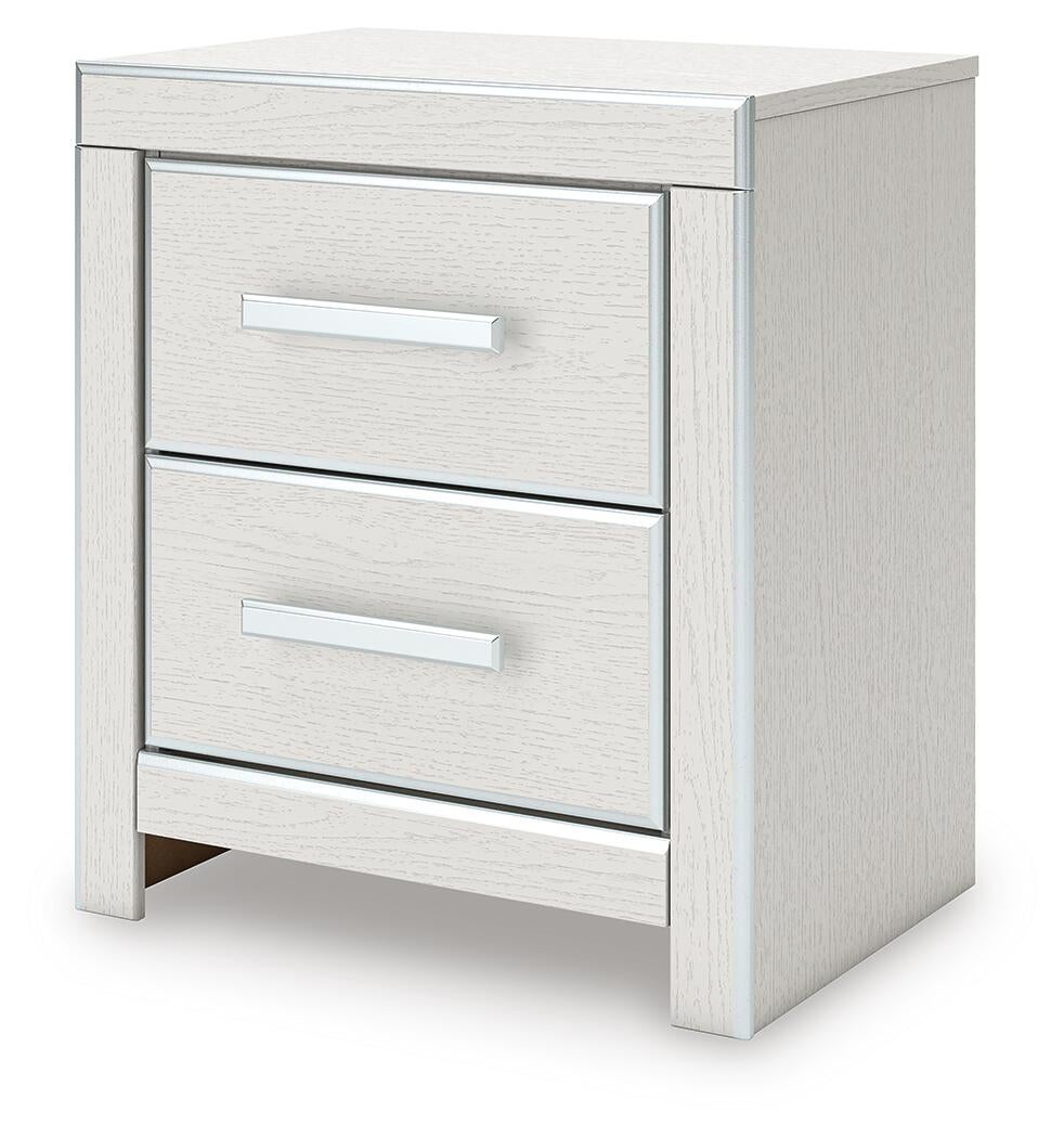 Birmonton Queen Upholstered Bed, Dresser, Mirror, Chest and Nightstand