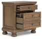 Feddinger Two Drawer Night Stand