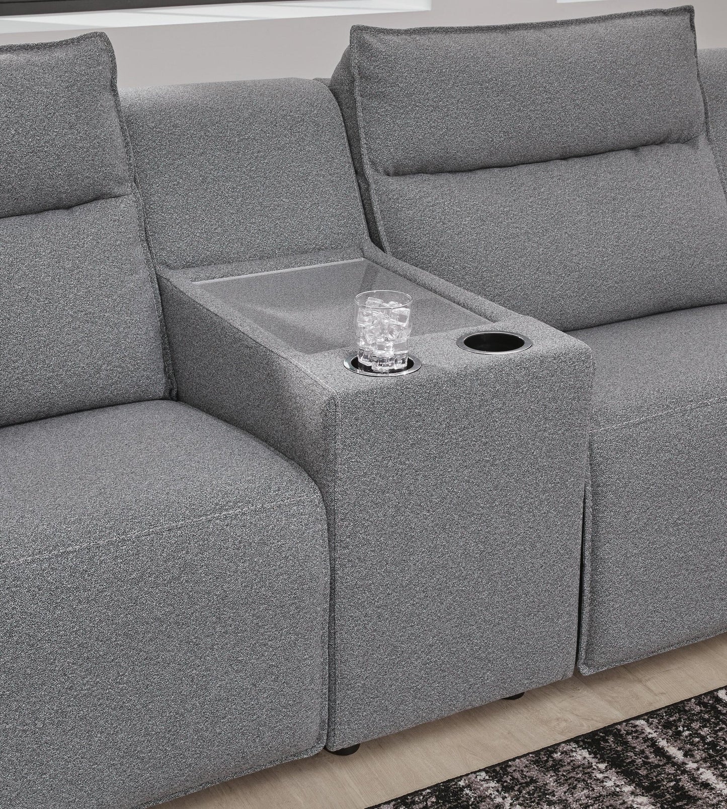 Modmax II 5-Piece Power Reclining Sectional with Consoles