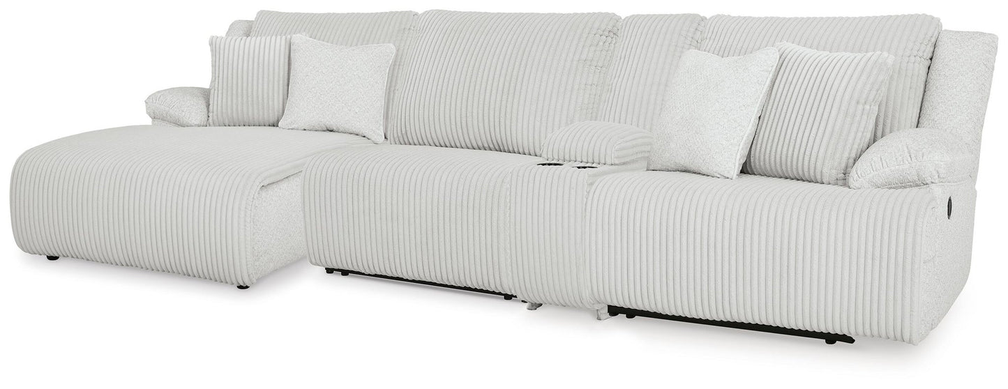 Top Tier 4-Piece Reclining Sectional with Chaise