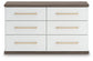 Kendanport Six Drawer Dresser