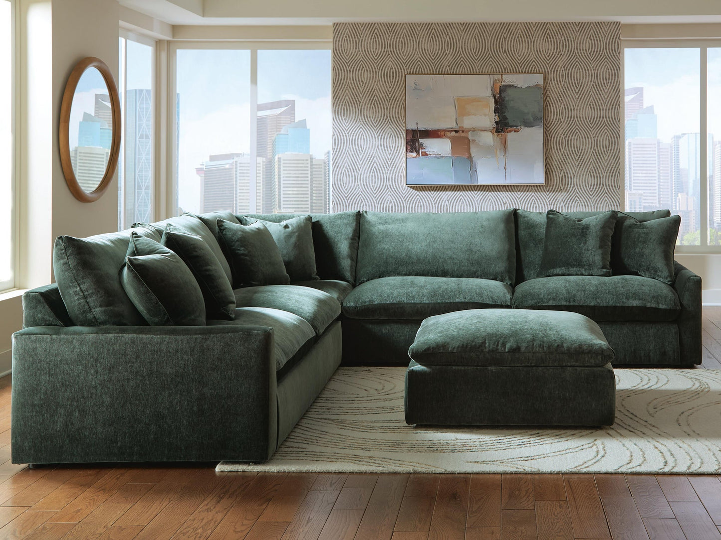 Carriage View 3-Piece Sectional