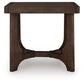 Korestone Rectangular End Table