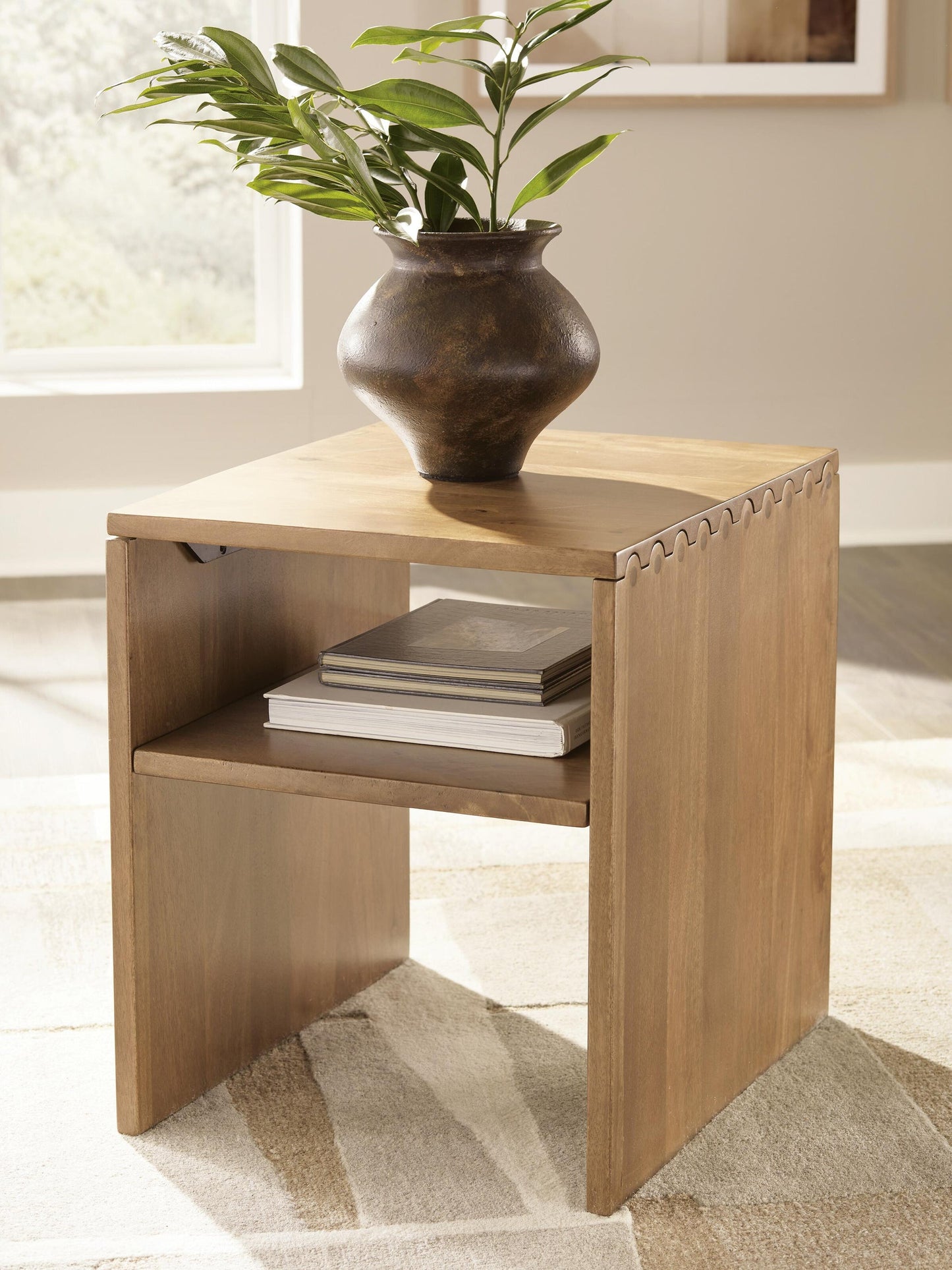 Ella Grove Rectangular End Table