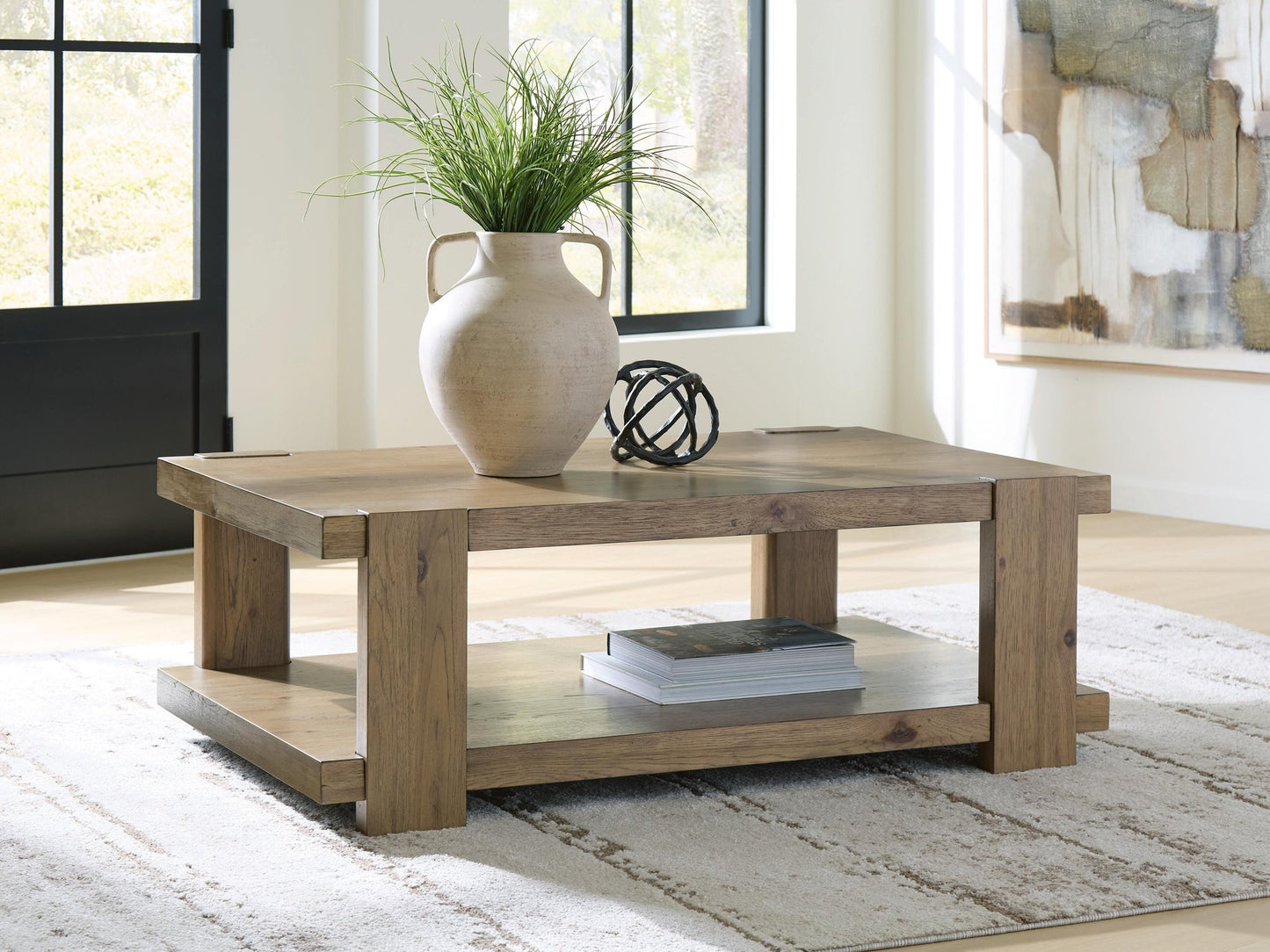 Flangren Rectangular Cocktail Table