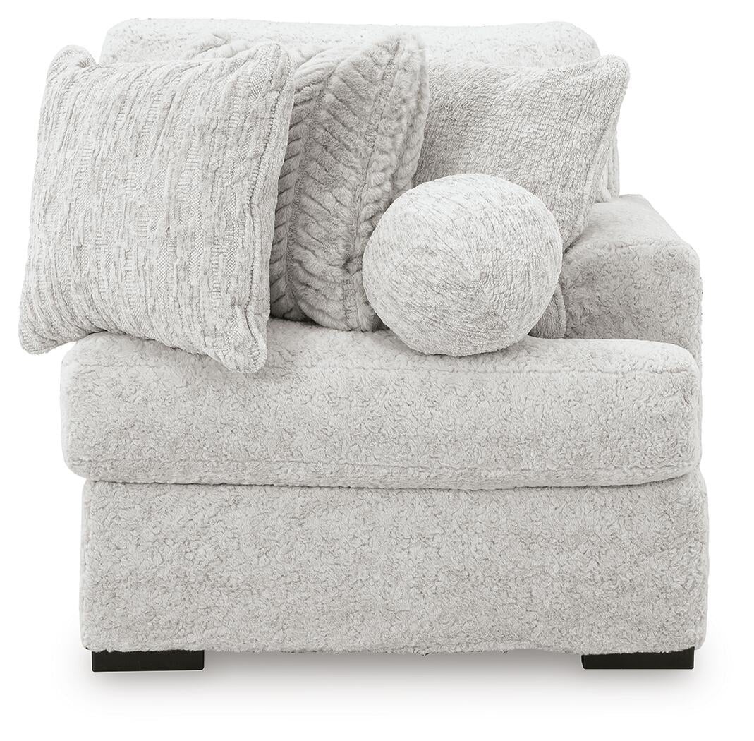Cuddle Plush 5-Piece Sectional with Chaise