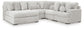 Cuddle Plush 5-Piece Sectional with Chaise