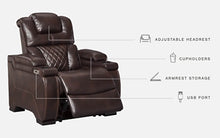 Load image into Gallery viewer, Warnerton PWR Recliner/ADJ Headrest
