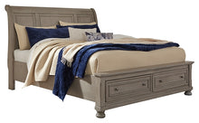 Load image into Gallery viewer, Lettner Queen Sleigh Bed with 2 Storage Drawers
