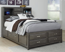 Load image into Gallery viewer, Caitbrook  Storage Bed With 8 Drawers

