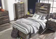 Load image into Gallery viewer, Drystan Queen Panel Bed with 2 Storage Drawers
