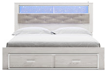 Load image into Gallery viewer, Altyra  Upholstered Bookcase Bed With Storage
