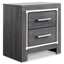 Load image into Gallery viewer, Lodanna Queen Panel Bed with 2 Storage Drawers with Mirrored Dresser, Chest and Nightstand
