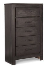 Load image into Gallery viewer, Brinxton Full Panel Bed with Mirrored Dresser, Chest and Nightstand
