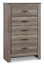 Load image into Gallery viewer, Zelen Queen Panel Bed with Mirrored Dresser, Chest and Nightstand
