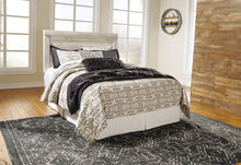 Load image into Gallery viewer, Bellaby  Panel Headboard With Mirrored Dresser And 2 Nightstands
