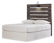 Load image into Gallery viewer, Drystan Full Panel Headboard with Mirrored Dresser
