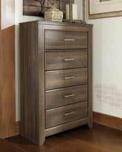 Load image into Gallery viewer, Juararo King Panel Bed with Mirrored Dresser and Chest
