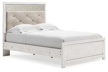 Load image into Gallery viewer, Altyra Full Panel Bed with Mirrored Dresser and Chest
