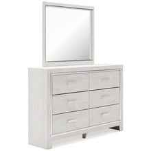 Load image into Gallery viewer, Altyra Twin Panel Bed with Mirrored Dresser
