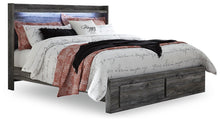 Load image into Gallery viewer, Baystorm King Panel Bed with 2 Storage Drawers and Chest
