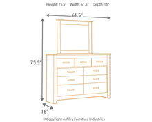 Load image into Gallery viewer, Brinxton Dresser and Mirror
