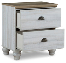 Load image into Gallery viewer, Haven Bay Two Drawer Night Stand
