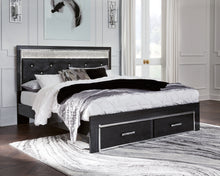 Load image into Gallery viewer, Kaydell  Upholstered Panel Storage Bed
