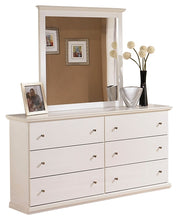 Load image into Gallery viewer, Bostwick Shoals Queen/Full Panel Headboard with Mirrored Dresser
