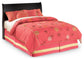 Huey Vineyard Full Sleigh Headboard with Mirrored Dresser