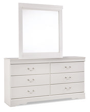 Load image into Gallery viewer, Anarasia Twin Sleigh Headboard with Mirrored Dresser, Chest and 2 Nightstands
