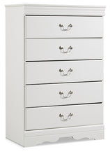 Load image into Gallery viewer, Anarasia Twin Sleigh Headboard with Mirrored Dresser, Chest and Nightstand
