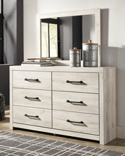 Load image into Gallery viewer, Cambeck Full Panel Bed with 4 Storage Drawers with Mirrored Dresser and Chest
